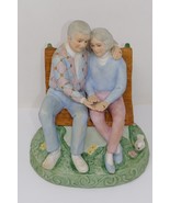San Francisco Music Box As Time Goes By Grandparents On A Bench Music Box - £19.91 GBP