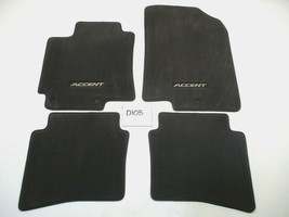 New OEM Hyundai Accent Gray Floor Mats 2012-2017 Front Rear 4 Piece Mat ... - $54.45