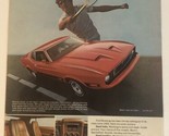 1973 Ford Mustang Vintage Print Ad Advertisement pa12 - £6.22 GBP