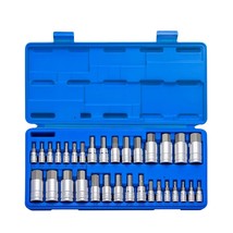 NEIKO 10288A Allen Hex Bit Socket Set, 32 Piece SAE and Metric Allen Soc... - £59.07 GBP