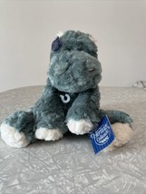 Ganz Heritage Collection Gray Hippo Plush 11&quot; Stuffed Soft Animal Toy. New - $21.16