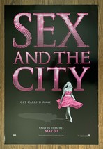 SEX AND THE CITY (2008) Double-Sided Advance 1-Sht Sarah Jessica Parker ... - £59.95 GBP