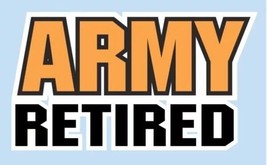 US Army Retired Decal - €7,51 EUR