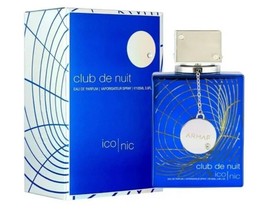 Armaf Club De Nuit BLUE ICONIC 3.6 Fl.oz 105 ml Eau De Parfum Brand free ship - $49.49