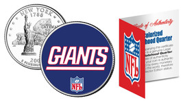 NEW YORK GIANTS NFL New York U.S. Statehood Quarter U.S. Coin  *Licensed* - $8.56