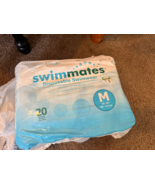 Swimmates Adult Disposable Incontinence Swimwear Diapers Briefs Bowel  M... - $23.74