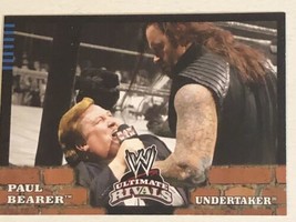 Paul Bearer Vs Undertaker Trading Card WWE Ultimate Rivals 2008 #59 - £1.55 GBP