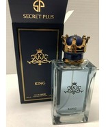 Men&#39;s KING Eau De Parfum 3.4 Fl Oz Cologne Perfume Secret Plus - $505.50 MXN