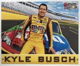 Kyle Busch Signed Autographed Color 8x10 Promo Photo #16 - $49.99