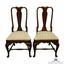 Set of 2 HICKORY CHAIR Solid Cherry Marlborough Traditional Style Dining Chai... - £334.12 GBP