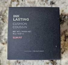 AVON The FaceShop Ink Lasting Cushion N40 NEUTRAL SAND Slim Fit Compact ... - $16.97