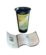 Legends Jack Daniels Old Sour Mash Shot Glass Vintage 2002 Black Glass - $24.74