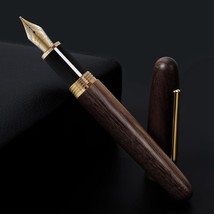 Pen Wooden Pole Rotating Cap Of A Pen Men&#39;s And Women&#39;s Business Calligraphy Pra - £25.64 GBP