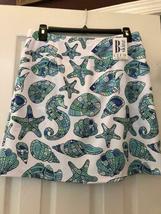 NWT Ladies B SKINZ SANIBEL Seafoam Golf Tennis Knit Club Skort - sizes L & XL image 2