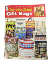 House of White Birches Four-Hour Quilted Gift Bags 12 Totes Bag Instruct... - $13.93