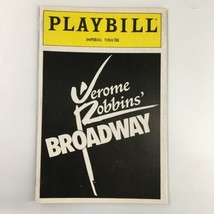1989 Playbill Imperial Theatre James M. Barrie in Broadway by Jerome Robbins - $14.20