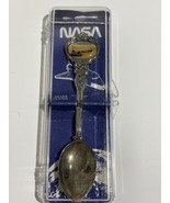 Vintage 1988 NASA Kennedy Space Center Souvenir Spoon Silver Plate - £7.57 GBP