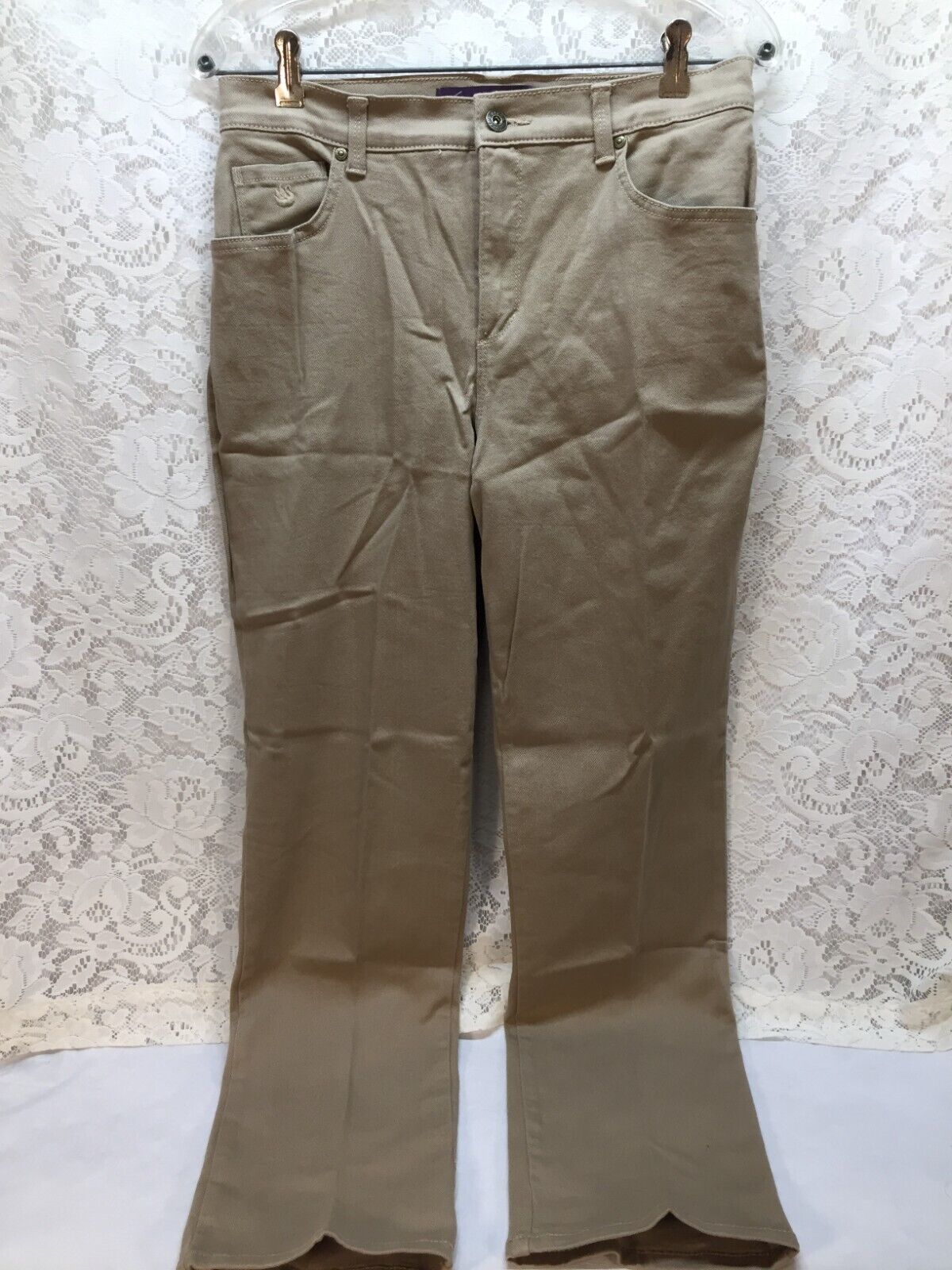Primary image for Women's Gloria Vanderbilt Size 6 Brown Amanda Jeans Pants