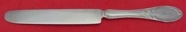 Coin Silver by Unknown Tea Knife Flat Handle Beaded 7 1/4&quot; - $127.71