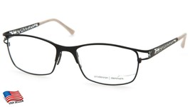 New Prodesign Denmark 5154 c.6031 Black Eyeglasses Frame 53-17-136 B36 &quot;Read&quot; - £57.44 GBP