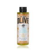 Korres Pure Greek Nourishing Shower Gel Olive Leaf Damaged Hair 250ml - $671.77 MXN