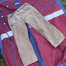 faded brown cargo work pants  Dickies  Mens 42/30 - $35.00