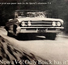 Buick Special V6 62 Special Advertisement 1961 Automobilia Convertible D... - £19.31 GBP