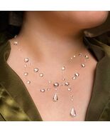 Cursive Dewdrop Necklace - $26.25