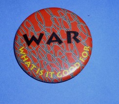 Edwin Starr War What Is It Good For Pinback Button Vintage 1991 Who? Inc. - £15.93 GBP