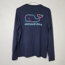 Vineyard Vines Whale Logo LS T-Shirt Youth Boys Girls XL (18) Blue - £11.67 GBP