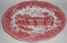 J&amp;G Meakin Romantic England Pattern 12&quot; Oval Serving Platter Made In England - £31.60 GBP