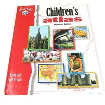 CHILDREN&#39;S ATLAS Facts on File Atlas by David Wright and Jill Wright (20... - $10.15