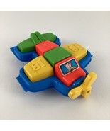 Airplane Child Toddler Toy Blocks Propeller Colorful Puzzle Vintage 1984 - $49.45