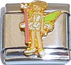 Fairy With Big Wand Italian Charm - £7.12 GBP