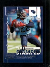 2022 Panini Prestige Time Stamped #TS-1 Derrick Henry Nmmt Titans - £6.92 GBP