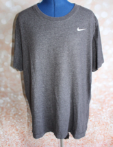 The Nike Tee Dri-Fit Men&#39;s XL Gray Short Sleeve T-Shirt AR6029-032 - £8.20 GBP