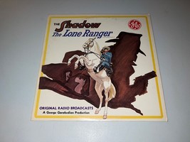 The Shadow, The Lone Ranger Original Radio Broadcasts GE Vinyl LP - £19.46 GBP
