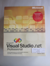 NEW Visual Studio .Net 2003 Professional Full Retail Version Includes SQ... - £540.56 GBP