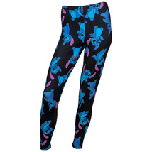 Lilo and Stitch Disney All Over Stitch Character Juniors Leggings Black - $30.98