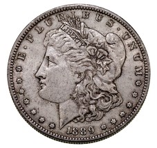 1889-O $1 Silver Morgan Dollar in Extra Fine XF Condition, Touch of Toning - £58.14 GBP