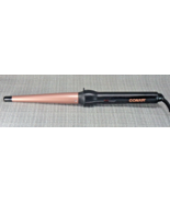 Conair Double Ceramic 1 1/4-inch to 3/4-inch Tapered Curling Wand CD969DGNR Pro - £14.77 GBP