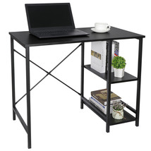 36&quot; Computer Desk Laptop Table Workstation W/ Shelves Study Writing Home Office - £66.43 GBP