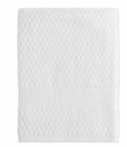 Divatex Cotton Textured Quick-Dry 27&quot; X 52&quot; Bath Towel-White T4101860 - £6.63 GBP