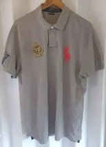 Polo Ralph Lauren Polo Shirt Men XXL RL County Rider Jockey Club Big Pon... - $28.51