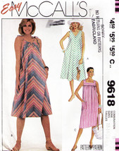 Misses&#39; DRESS Vintage 1985 McCall&#39;s Pattern 9618 Size 12-14-16 - £9.43 GBP