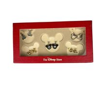 Vintage Disney Store Mickey Mouse Earrings Set – Gold Silver Box Set - $36.39 CAD