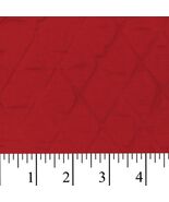 Double-Face Quilted Reversible Red Solid 42" Wide Fabric by the Yard D26... - $19.97