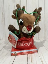 Rudolph the Red-Nosed Reindeer Animated Musical, Nose Lights Up. New In Box - £26.56 GBP