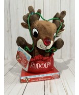 Rudolph the Red-Nosed Reindeer Animated Musical, Nose Lights Up. New In Box - £26.26 GBP