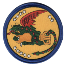 4.5&quot; AIR FORCE 425TH BOMBARDMENT SQUADRON WWII EMBROIDERED PATCH - £22.81 GBP